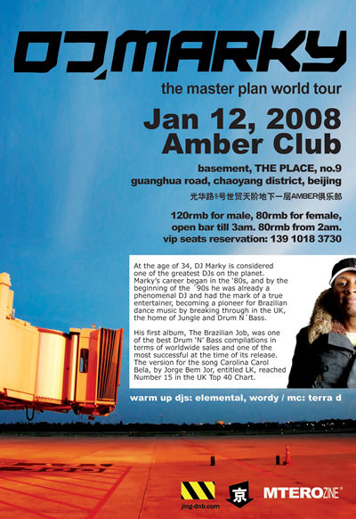 DJ Marky at Amber Club, January 12th 2008